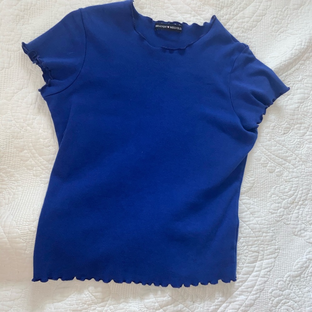 Blue brandy Melville T-shirt
